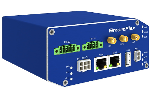 SmartFlex, AUS/NZ, 2x Ethernet, 1x RS232, 1x RS485, Metal, International Power Supply (EU, US, UK, AUS)
